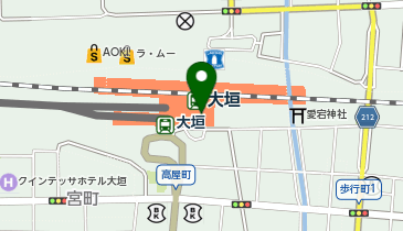CHARGESPOT(チャージスポット)ヴィドフランス 大垣店の地図画像
