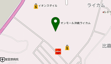 CHARGESPOT(チャージスポット)コジマ&times;ビックカメラ イオンモール沖縄ライカム店の地図画像