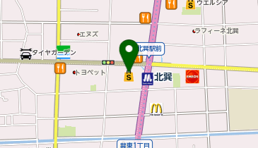 CHARGESPOT(チャージスポット)コジマ&times;ビックカメラ 生野店の地図画像