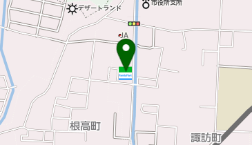 CHARGESPOT(チャージスポット)ファミリーマート 愛西佐織庁舎前店の地図画像