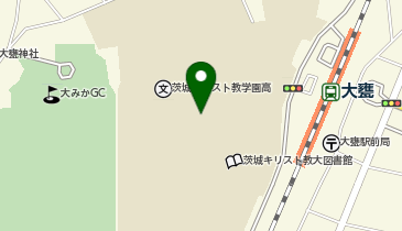 CHARGESPOT(チャージスポット)茨城キリスト教学園生活協同組合 購買書籍部の地図画像