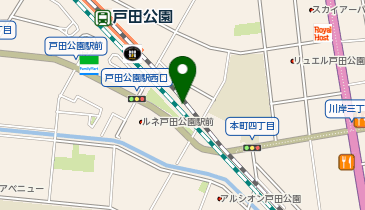 CHARGESPOT(チャージスポット)ジェクサー 戸田公園の地図画像
