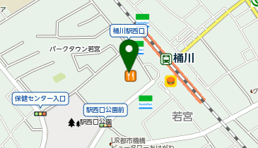 CHARGESPOT(チャージスポット)MARUZEN 桶川店の地図画像
