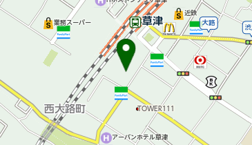 CHARGESPOT(チャージスポット)ジュンク堂書店 滋賀草津店の地図画像