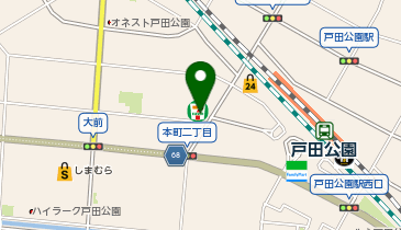 ChargeSPOT セブン-イレブン 戸田公園駅西口店の地図画像