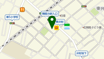 CHARGESPOT(チャージスポット)ドラッグセイムス 朝霞台店の地図画像