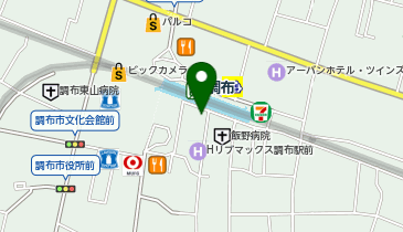 ChargeSPOT ローソン 調布布田四丁目店の地図画像