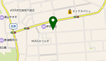 CHARGESPOT(チャージスポット)ファミリーマート 伊豆長岡古奈店の地図画像
