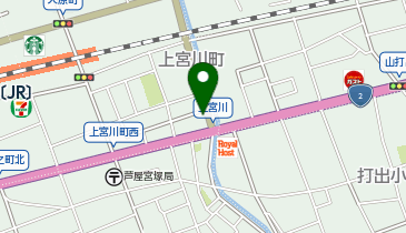 CHARGESPOT(チャージスポット)ローソン 宮川店の地図画像