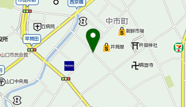 CHARGESPOT(チャージスポット)chocoZAP 山口米屋町の地図画像