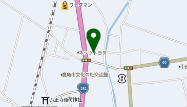 CHARGESPOT(チャージスポット)ローソン 鹿角花輪中央店の地図画像