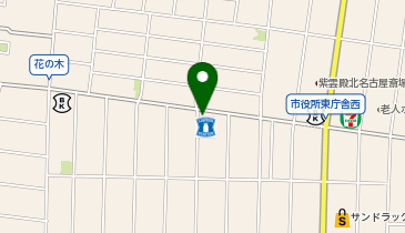 CHARGESPOT(チャージスポット)ローソン 北名古屋鹿田合田店の地図画像