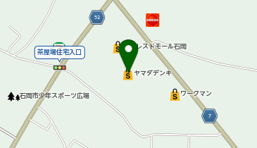 CHARGESPOT(チャージスポット)ヤマダデンキ テックランド New石岡店 1の地図画像
