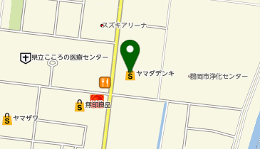 CHARGESPOT(チャージスポット)ヤマダデンキ テックランド New鶴岡店の地図画像