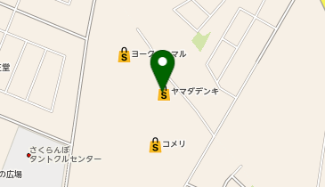 CHARGESPOT(チャージスポット)ヤマダデンキ テックランド New東根店の地図画像