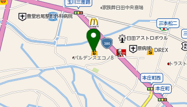 CHARGESPOT(チャージスポット)ヤマダデンキ テックランド 大分日田店の地図画像