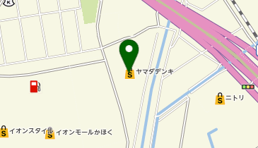 CHARGESPOT(チャージスポット)ヤマダデンキ テックランドかほく店の地図画像