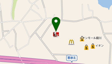 CHARGESPOT(チャージスポット)ヤマダデンキ テックランド 綾川店の地図画像