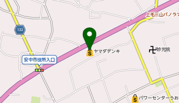 CHARGESPOT(チャージスポット)ヤマダデンキ テックランド 安中店の地図画像