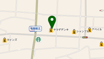 CHARGESPOT(チャージスポット)ヤマダデンキ テックランド 伊那店の地図画像