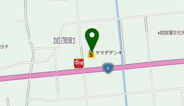 CHARGESPOT(チャージスポット)ヤマダデンキ テックランド 加賀店の地図画像