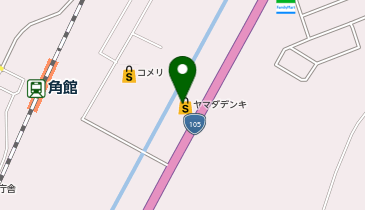 CHARGESPOT(チャージスポット)ヤマダデンキ テックランド 角館店の地図画像