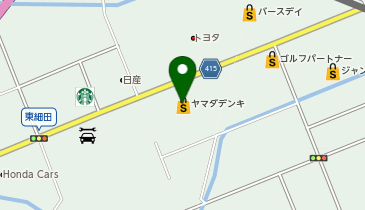 CHARGESPOT(チャージスポット)ヤマダデンキ テックランド 掛川店の地図画像