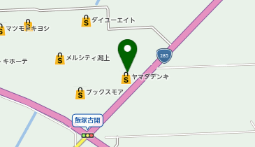 CHARGESPOT(チャージスポット)ヤマダデンキ テックランド 潟上店の地図画像