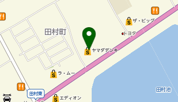 CHARGESPOT(チャージスポット)ヤマダデンキ テックランド 丸亀店の地図画像