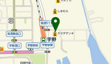 CHARGESPOT(チャージスポット)ヤマダデンキ テックランド 玉野店の地図画像