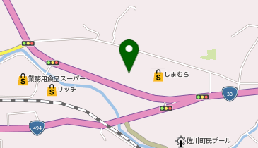 CHARGESPOT(チャージスポット)ヤマダデンキ テックランド 高知佐川店の地図画像