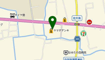 CHARGESPOT(チャージスポット)ヤマダデンキ 家電住まいる館&times;YAMADA web.com 佐賀南部バイパス店の地図画像
