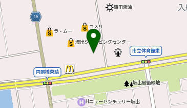CHARGESPOT(チャージスポット)ヤマダデンキ テックランド 坂出店の地図画像