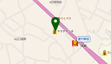 CHARGESPOT(チャージスポット)ヤマダデンキ テックランド 山梨本店の地図画像
