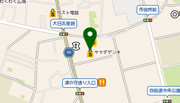 CHARGESPOT(チャージスポット)ヤマダデンキ テックランド 四街道店の地図画像