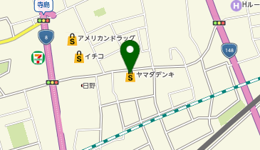 CHARGESPOT(チャージスポット)ヤマダデンキ テックランド 糸魚川店の地図画像