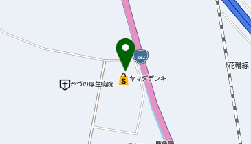 CHARGESPOT(チャージスポット)ヤマダデンキ ヤマダアウトレット 鹿角店の地図画像