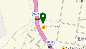 CHARGESPOT(チャージスポット)ヤマダデンキ テックランド 若松店の地図画像
