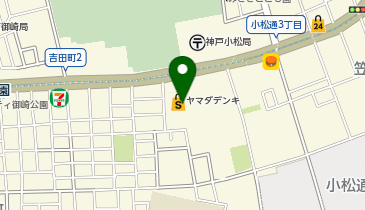 CHARGESPOT(チャージスポット)ヤマダデンキ テックランド 神戸和田岬店の地図画像