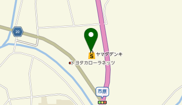 CHARGESPOT(チャージスポット)ヤマダデンキ テックランド 瑞浪店の地図画像