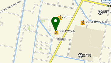 CHARGESPOT(チャージスポット)ヤマダデンキ テックランド 瀬戸内店の地図画像