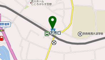 CHARGESPOT(チャージスポット)ローソン 近鉄下市口駅前店の地図画像