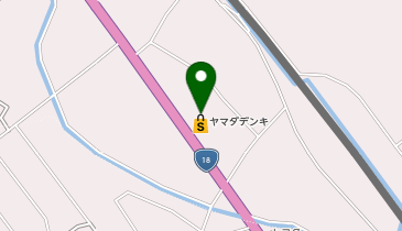 CHARGESPOT(チャージスポット)ヤマダデンキ テックランド 千曲店の地図画像