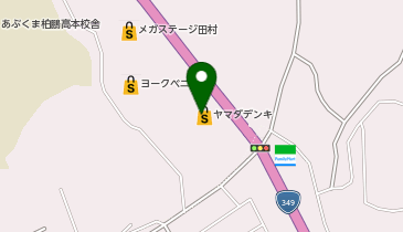 CHARGESPOT(チャージスポット)ヤマダデンキ ヤマダアウトレット 船引店の地図画像