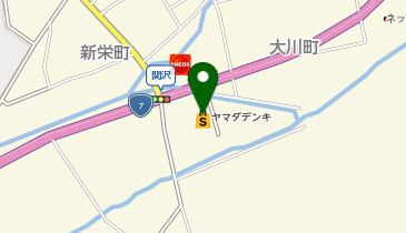 CHARGESPOT(チャージスポット)ヤマダデンキ ヤマダアウトレット 胎内店の地図画像