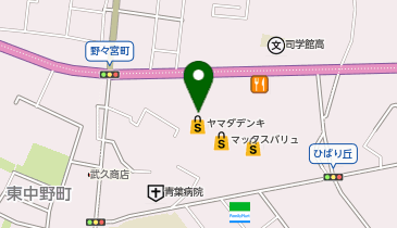 CHARGESPOT(チャージスポット)ヤマダデンキ テックランド 東近江店の地図画像