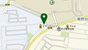 CHARGESPOT(チャージスポット)ローソン 大分医科大学前店の地図画像
