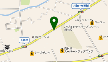 CHARGESPOT(チャージスポット)ヤマダデンキ テックランド 藤枝店の地図画像