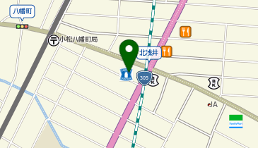 CHARGESPOT(チャージスポット)ローソン 小松白嶺町店の地図画像