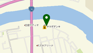 CHARGESPOT(チャージスポット)ヤマダデンキ テックランド 日向店の地図画像